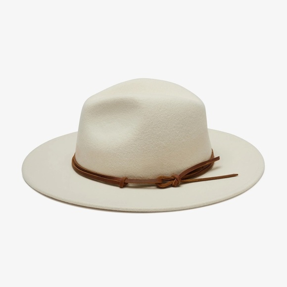 WYETH Billie Mid Brim 100% Wool Fedora in Cream PRICE FIRM - Picture 3 of 16